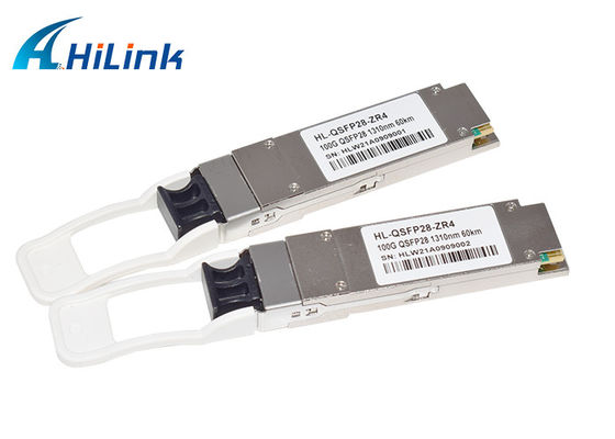 ZR4 60km SMF LC Connector Optical Transceiver 1304nm 1309nm 100Gbase