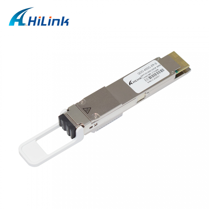 QSFP DD 400GBASE DWDM ZR 80KM Transceiver Module QDD-400G-ZR-S DWDM Có thể điều chỉnh SMF LC DOM 0