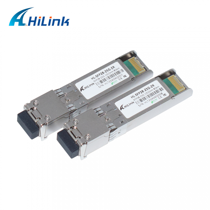 25g Zr SFP 80km LC 25G Ethernet Transceiver DOM DOM 1310NM Transcers 3