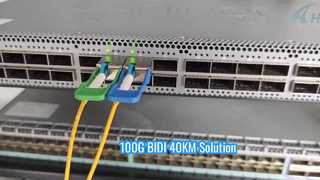 100G BIDI 40KM trên Juniper và Cisco Switch