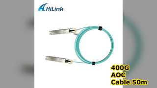 Cáp AOC 400G QSFP-DD 50m RoHS