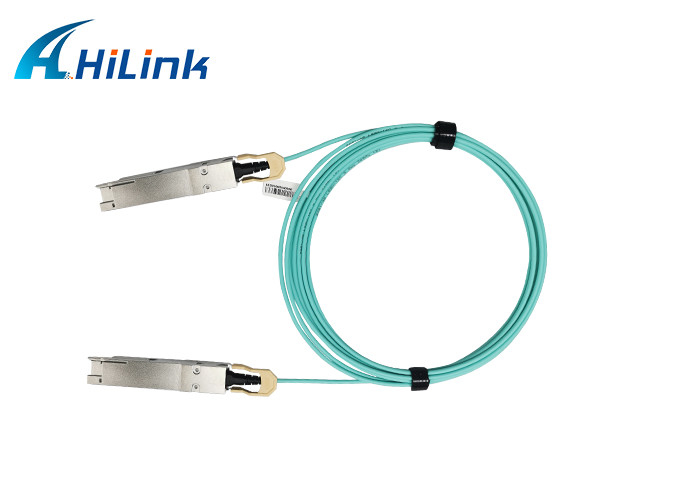 QSFP-DD AOC 400G Cáp quang chủ động đa chế độ AOC Cáp AOC 5M OM4 MMF AOC