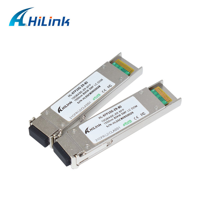 Bộ thu phát mô-đun XFP cơ sở XFP-10G-ZR 10G SM ZR 80km 100km 120km Duplex LC DDM