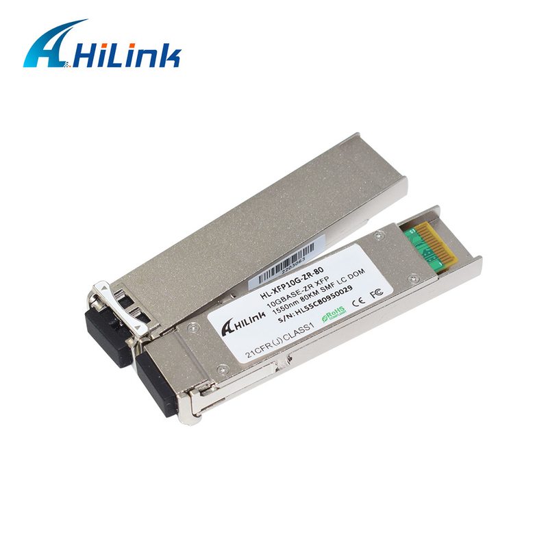 Bộ thu phát mô-đun XFP cơ sở XFP-10G-ZR 10G SM ZR 80km 100km 120km Duplex LC DDM