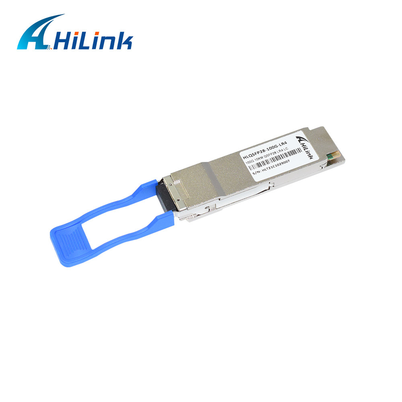 QSFP28 Mô-đun thu phát quang 100G LR4 LAN WDM 4x25G Kênh 1310nm SMF Dual LC 10KM