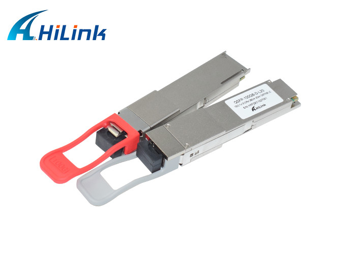100GBASE - Mô-đun thu phát quang BX20 QSFP28 LAN WDM 1280nm 1310nm 20km LC Simplex Thu phát