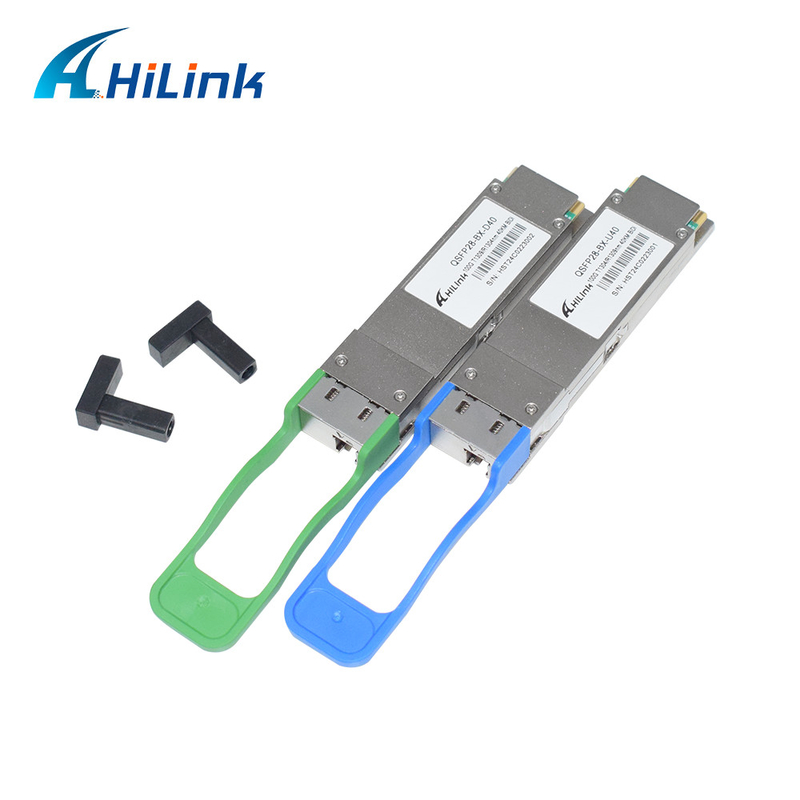 Mô-đun thu phát 100G QSFP28 BIDI 40KM 1304/1309nm EML + APD Bộ thu phát QSFP28-BX-D40