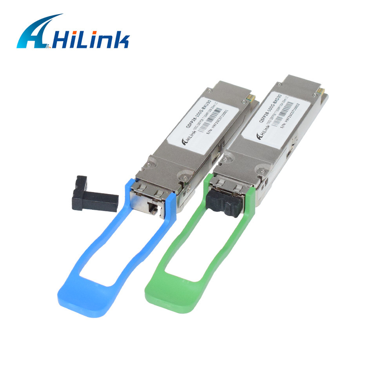 100GBASE-ER BIDI 40KM Simplex LC 1304/1309nm EML + APD QSFP28-BX-D40 Bộ thu