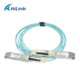 100G AOC 100G đến 100G Cáp AOC QSFP28 đến QSFP28 850nm Cáp quang hoạt động OM3 OM4