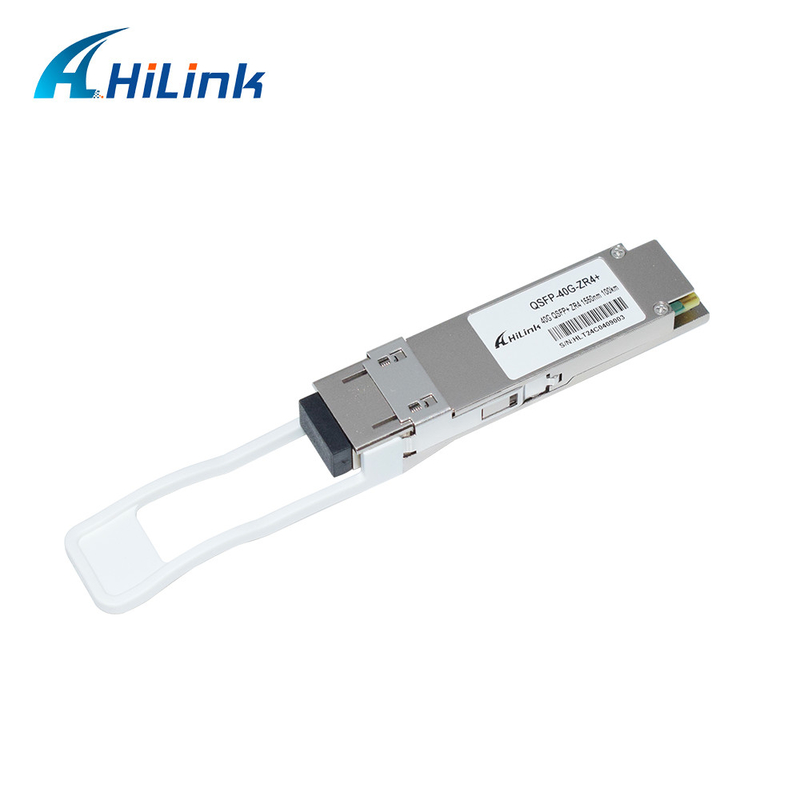 QSFP 40G ZR4 100KM 1550nm 40Gb/s QSFP+ Mô-đun quang LC song công thu phát DOM