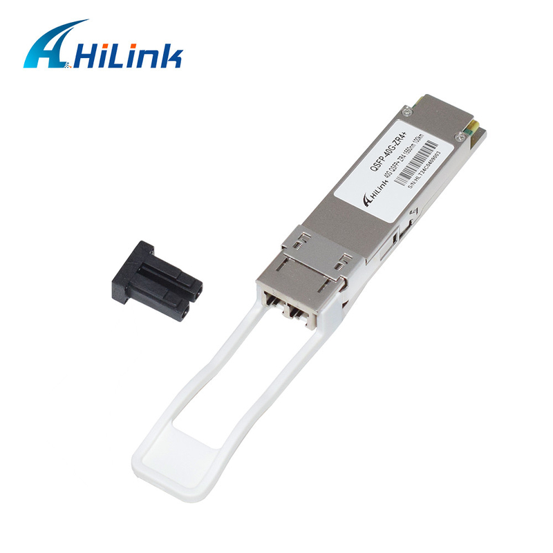 QSFP 40G ZR4 100KM 1550nm 40Gb/s QSFP+ Mô-đun quang LC song công thu phát DOM