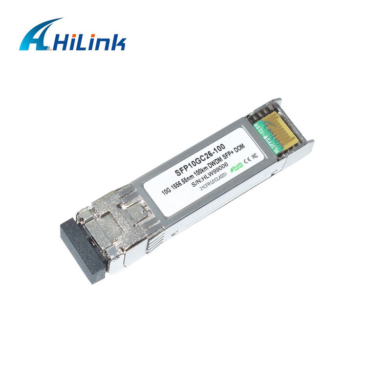 10G DWDM 100KM Optical Transceiver Module cho truyền đường dài 100GHz C Band Optical Module
