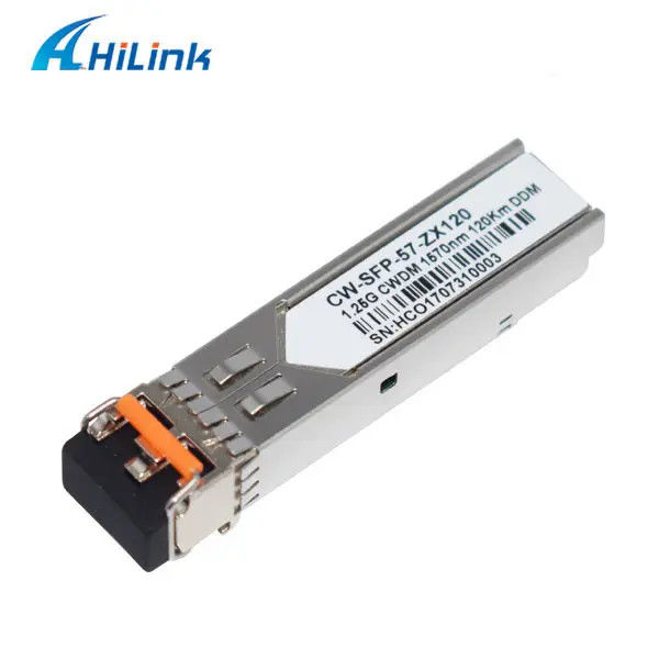 1.25G CWDM 120KM CWDM-SFP Transceiver 1570nm CWDM Color Optics 1000BASE DOM LC SMF