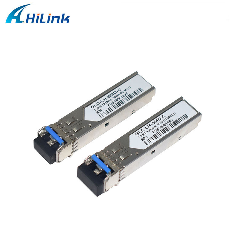GLC-LX-SMD Fiber Optic Transceiver SFP 1.25G 1310nm 10KM Duplex LC DDM
