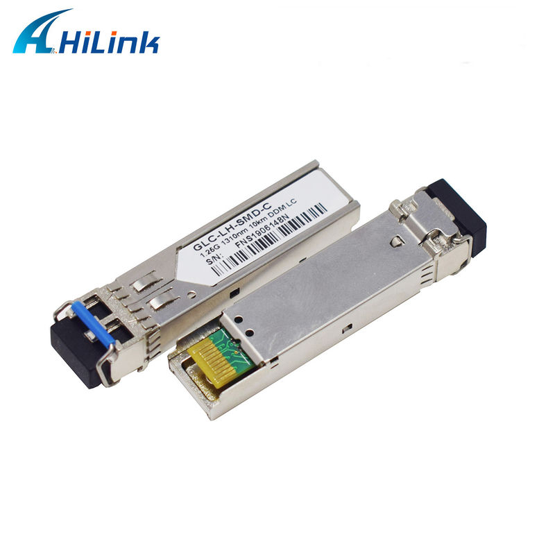 GLC-LX-SMD Fiber Optic Transceiver SFP 1.25G 1310nm 10KM Duplex LC DDM