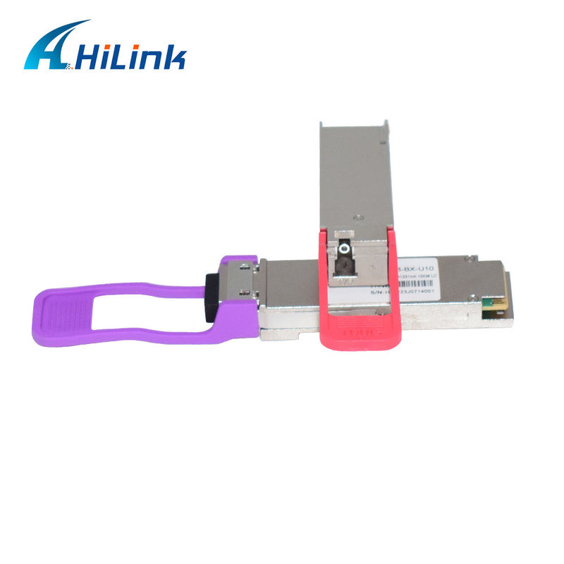 100G Base QSFP28 BiDi Module cho môi trường từ 0 đến 70C Tốc độ dữ liệu 10km và 20km