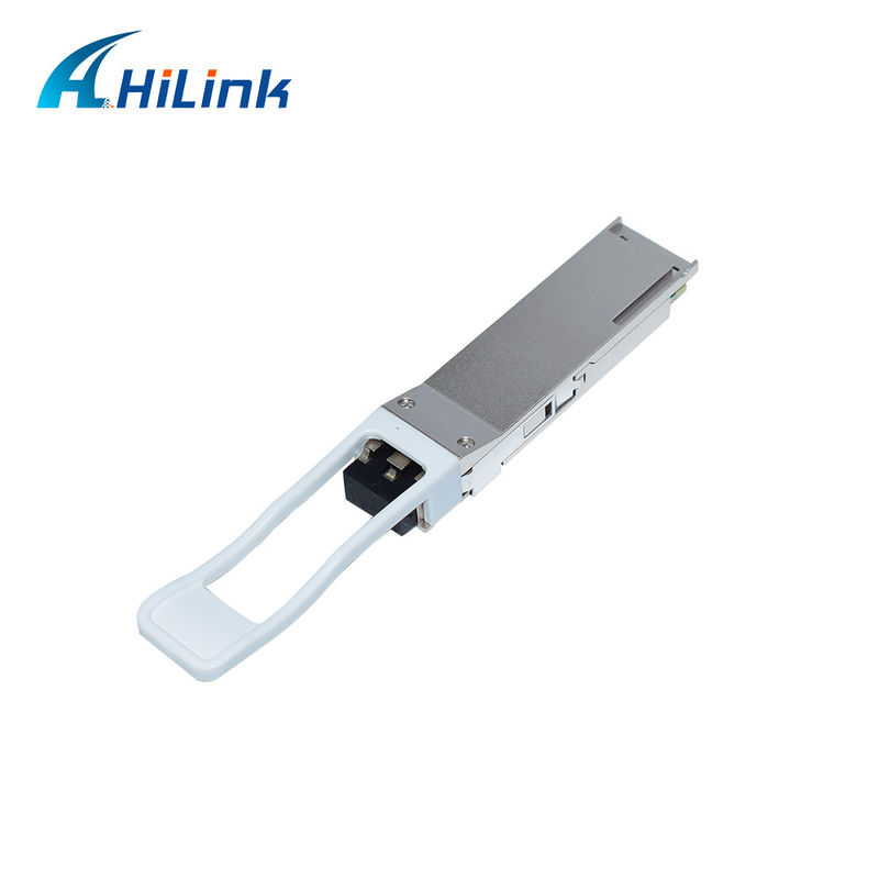 40G Đơn vị chuyển phát QSFP cơ sở EML APD LWDM 1295-1304NM Năng lượng thương mại nhiệt độ Duplex LC Fiber Connector