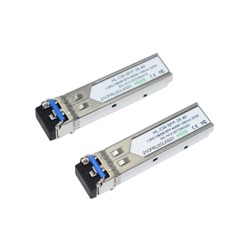 Bộ thu phát quang SFP CWDM 1.25G Hilink 1350nm 40km cho Trung tâm dữ liệu