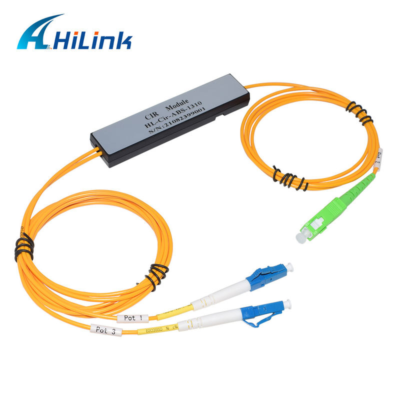 ABS Box 3 Port Circulator, Port1 & Port3-LC/UPC, Port2-SC/APC 1310nm/1550nm/1610nm