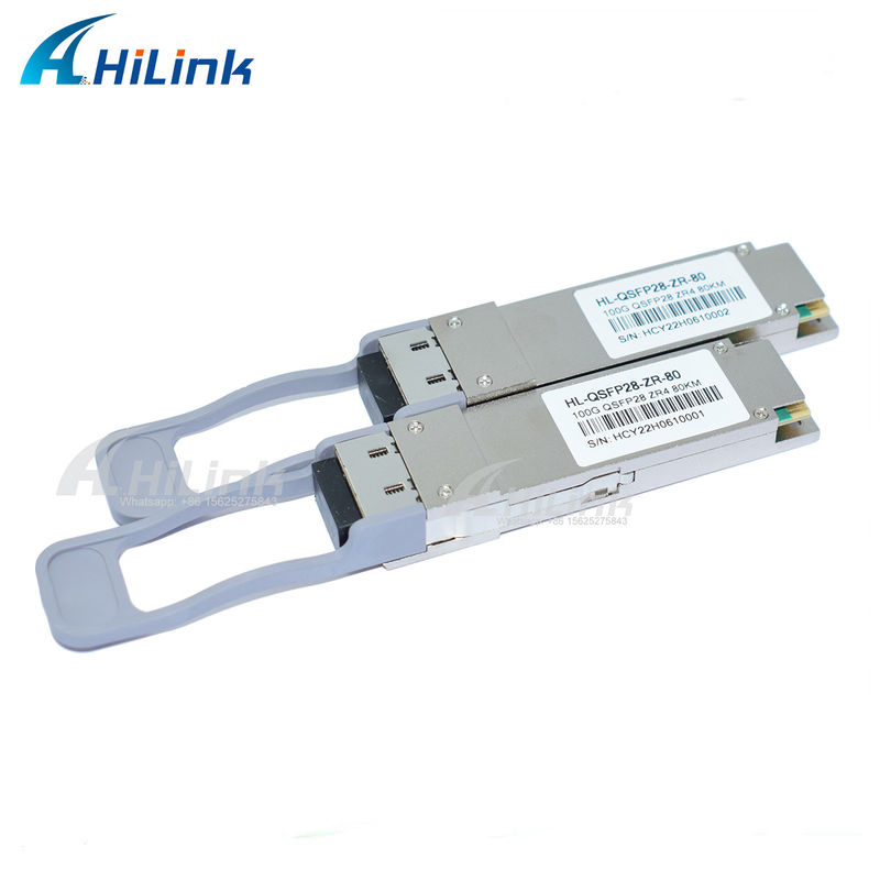 QSFP28 ZR4 80KM LWDM4 1295-1304NM LC Connector SOA+Pin Fiber Optic Transceiver Giá tốt Truyền thông & Mạng sản phẩm