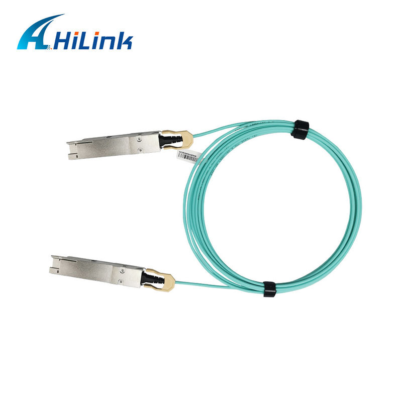400G QSFP DD Cáp quang hoạt động 8x26.5625GBd ((PAM4) giao diện điện DDM 3M MMF Cable