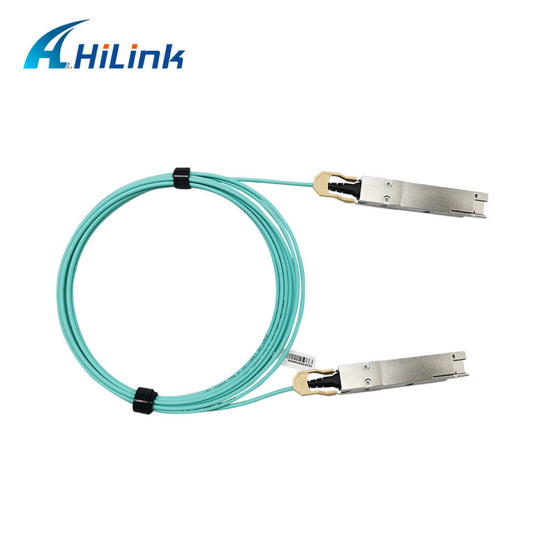 400G QSFP DD Cáp quang hoạt động 8x26.5625GBd ((PAM4) giao diện điện DDM 3M MMF Cable