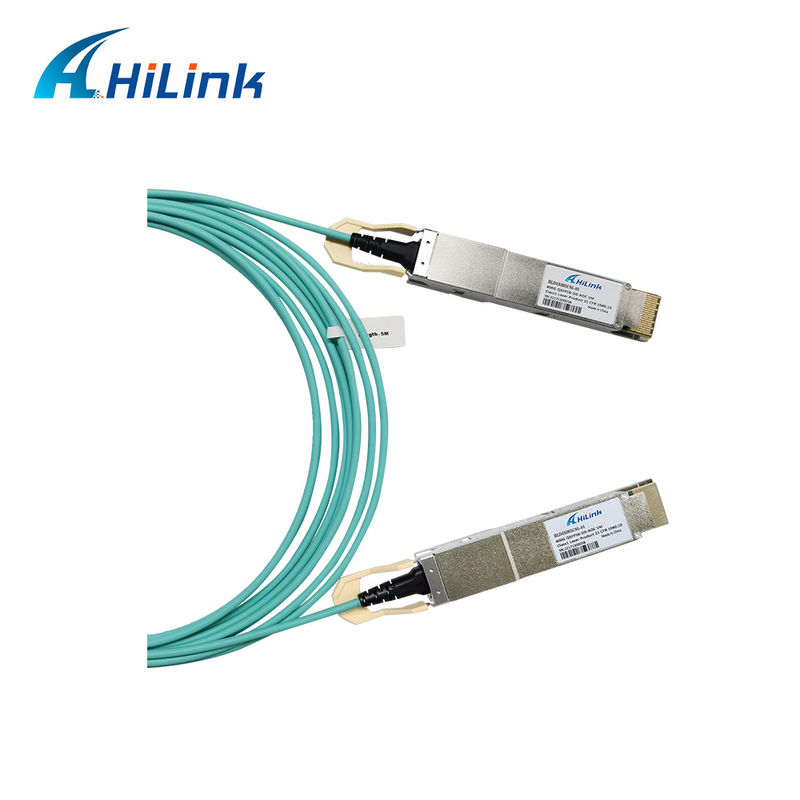 400G QSFP DD Cáp quang hoạt động 8x26.5625GBd ((PAM4) giao diện điện DDM 3M MMF Cable