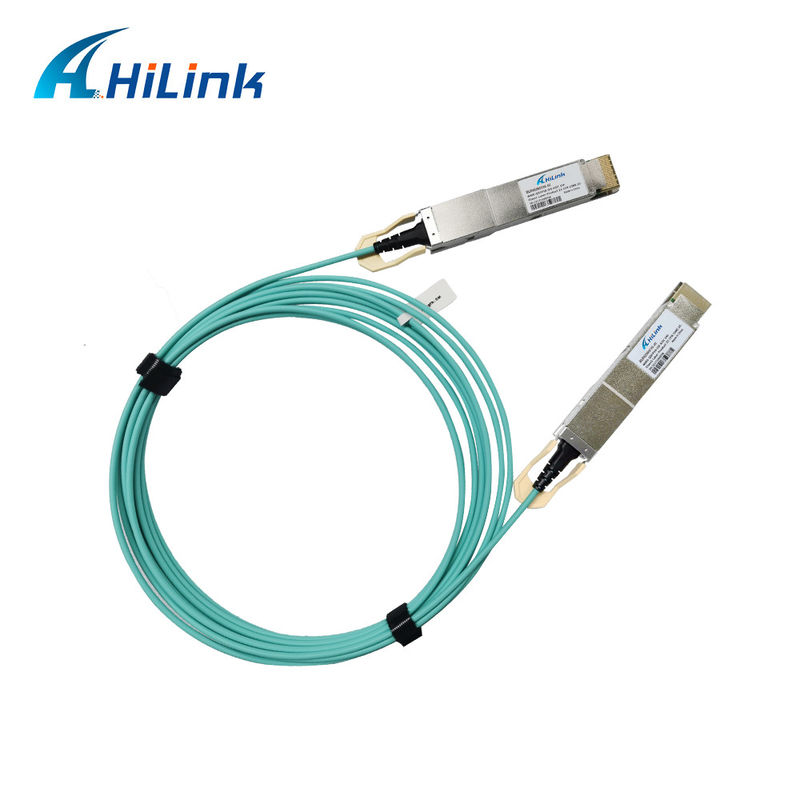 400G QSFP DD Cáp quang hoạt động 8x26.5625GBd ((PAM4) giao diện điện DDM 3M MMF Cable