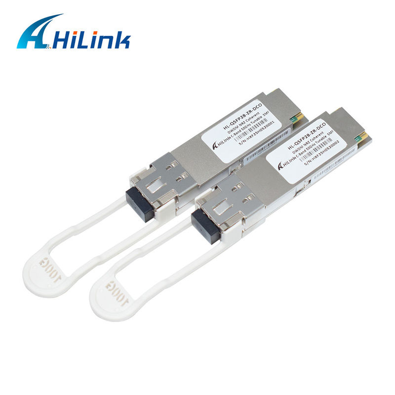 Bộ thu phát quang học đồng bộ kỹ thuật số 100G ZR QSFP28 Giải pháp tối ưu cho bộ thu phát quang học