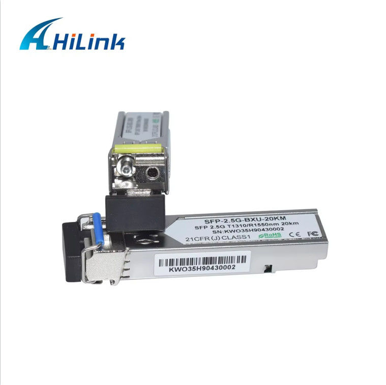Module SFP BIDI 2.5G Hilink 20KM WDM 1310NM/1550NM Đầu nối LC
