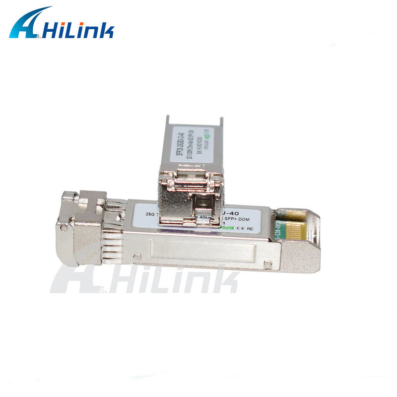 Bộ thu phát SFP28 BIDI 25Gb/s 40Km, đầu nối LC đơn, có thể cắm nóng, tuân thủ RoHS