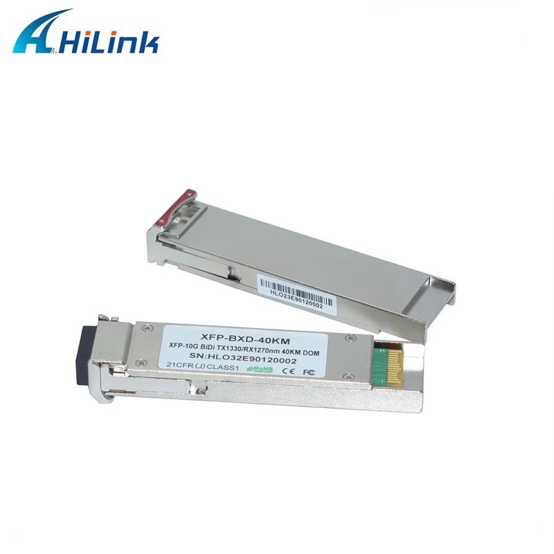 Mô-đun quang XFP 10G Ethernet WDM BIDI ER 40KM 1270/1330 Chất lượng cao, Thiết bị quang học sợi quang