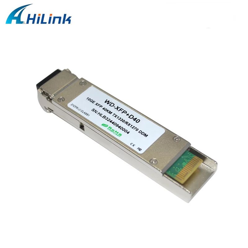 Mô-đun quang XFP 10G Ethernet WDM BIDI ER 40KM 1270/1330 Chất lượng cao, Thiết bị quang học sợi quang
