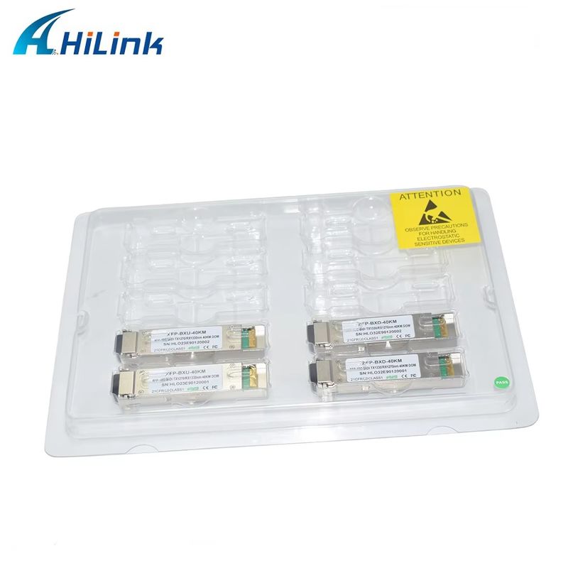 Mô-đun quang XFP 10G Ethernet WDM BIDI ER 40KM 1270/1330 Chất lượng cao, Thiết bị quang học sợi quang