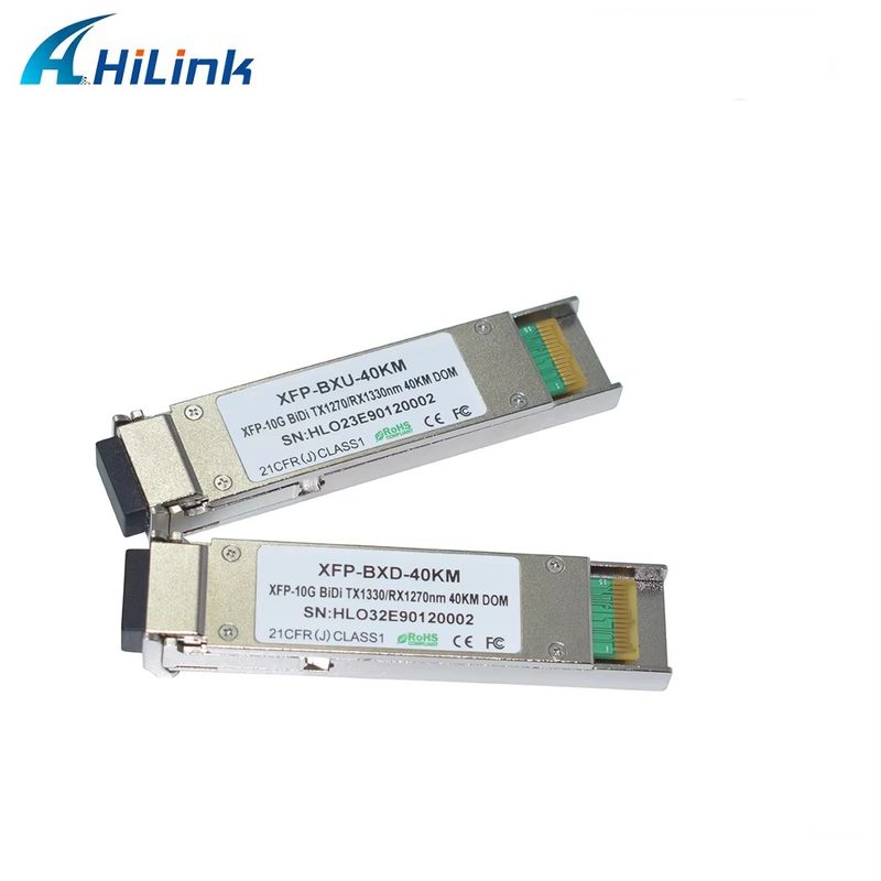 Mô-đun quang XFP 10G Ethernet WDM BIDI ER 40KM 1270/1330 Chất lượng cao, Thiết bị quang học sợi quang