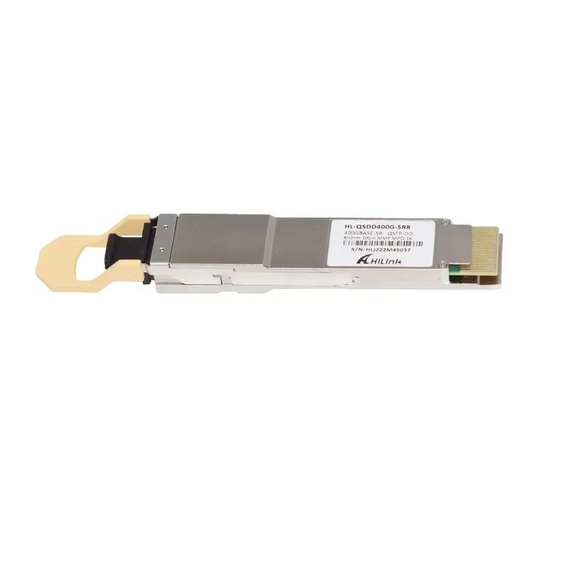 Mô-đun thu phát quang 400G QSFPDD 850nm 100m SR4 MPO Tương thích chung 400GBASE-SR8 OSFP PAM4 850nm 100m Với FEC DDM MPO-16 MMF