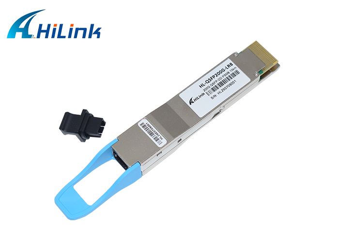 10km 200G QSFP DD PSM8 Bộ thu quang MPO16 với DDM / DOM 1310nm bước sóng cho tích hợp mạng liền mạch