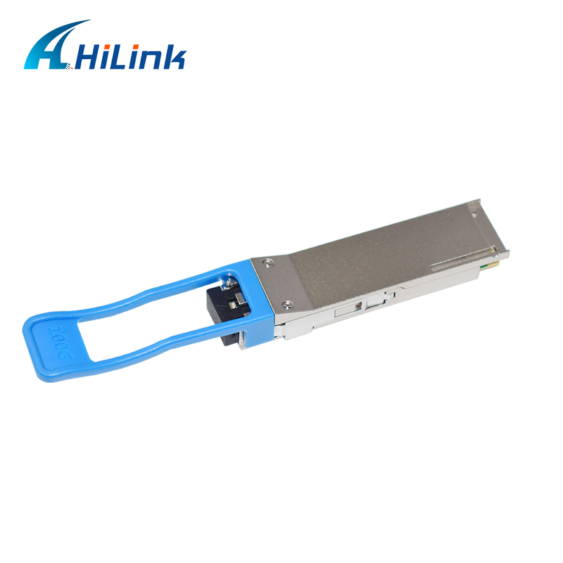 Module thu phát quang QSFP28 LR4 100Gb/s 20KM, có thể cắm nóng, đầu nối LC song công, đơn mode, tuân thủ RoHS