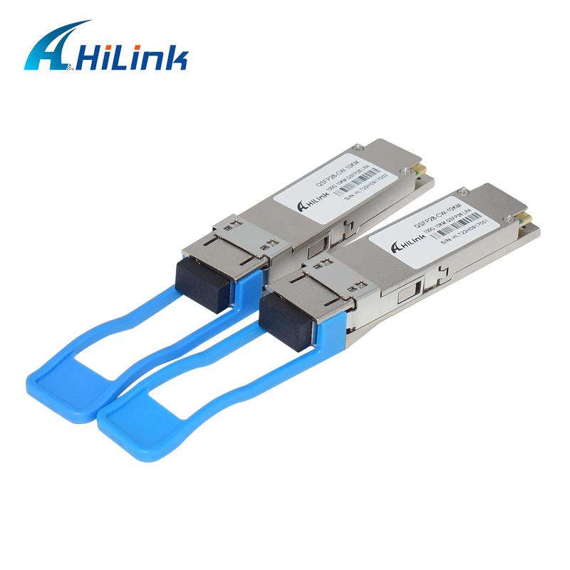 10KM Hot Pluggable 100Gb / s QSFP28 CWDM4 Optical Transceiver Module cho LAN WAN Ethernet Switches Router ứng dụng