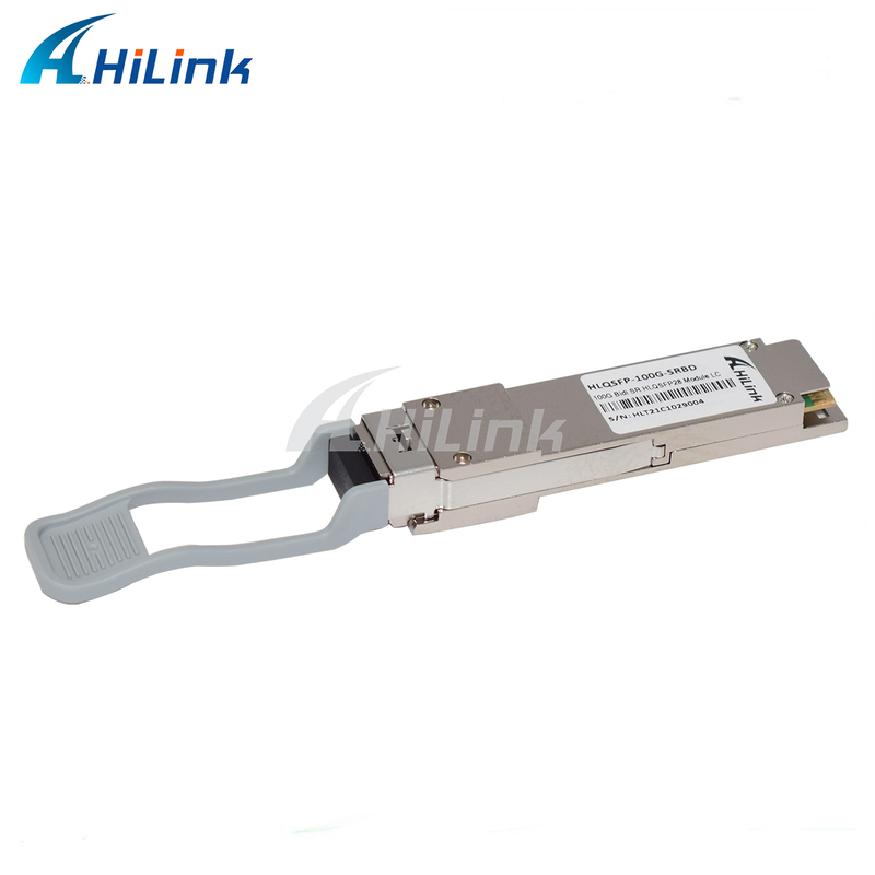 100G QSFP28 SRBD 100m Bi-Di Duplex LC Có thể cắm nóng 850/900nm VCSEL PAM4 2x50G Đa chế độ