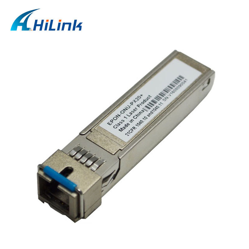 Bộ thu phát SFP ONU EPON 1.25G với đầu nối SC/UPC cho khoảng cách 20KM và dải nhiệt độ 0℃ ~ +70℃
