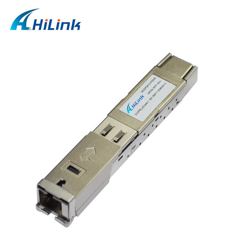 GPON ONU SFP Transceiver with 1310nm DFB Burst Mode Transmitter and 1490nm Super-TIA Receiver for 20KM Distance