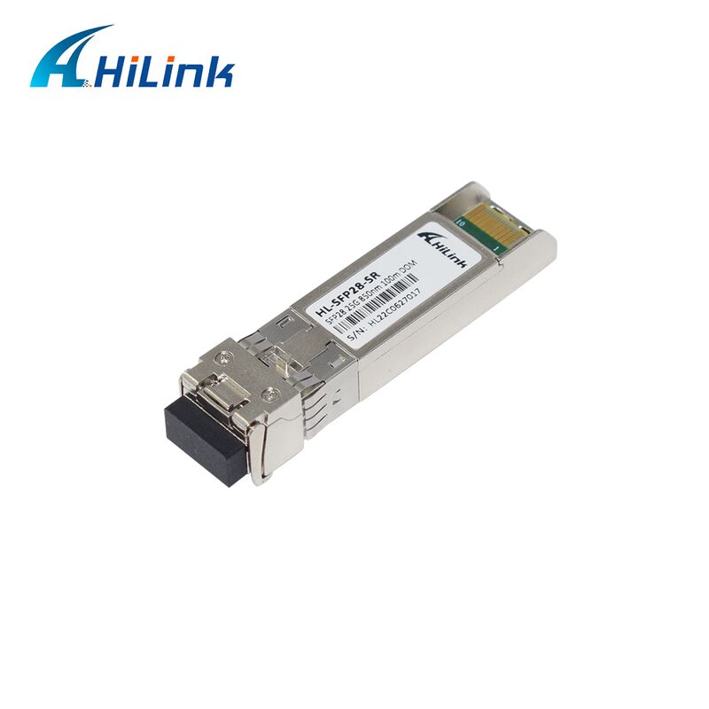 Hilink 25G SFP28 Optical Transceiver với khoảng cách 100M 3 năm bảo hành và CE RoHs được chứng nhận