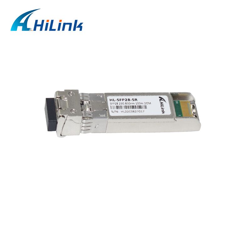 Hilink 25G SFP28 Optical Transceiver với khoảng cách 100M 3 năm bảo hành và CE RoHs được chứng nhận