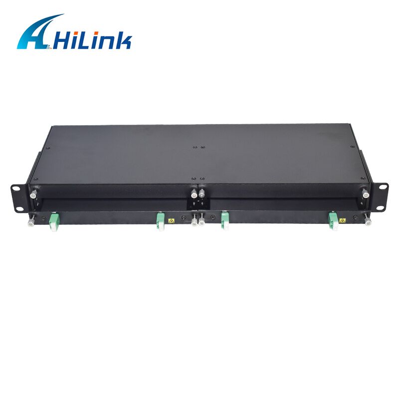 Bộ chuyển đổi sợi quang kép sang sợi quang đơn 1U Rack DF-SF-CVR-LGX QSFP QSFP28 40 100G 80KM