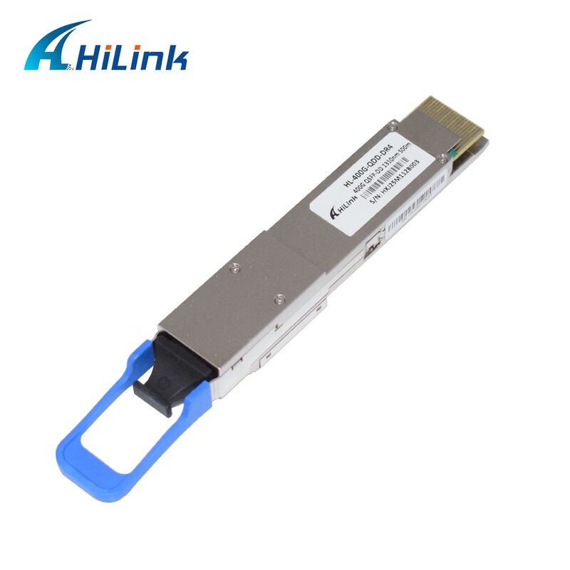 Hilink HL-400G-QDD-DR4 400Gb/s 500M QSFP-DD DR4 MPO-12 Mô-đun tương thích máy thu quang
