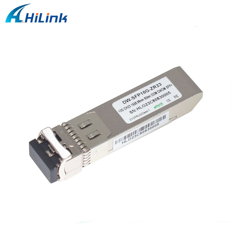 Module Transceiver Quang Hilink 10Gb SFP+ DWDM SFP 100GHZ CH17~61 Tùy chọn 80km Duplex LC Thương mại Công nghiệp