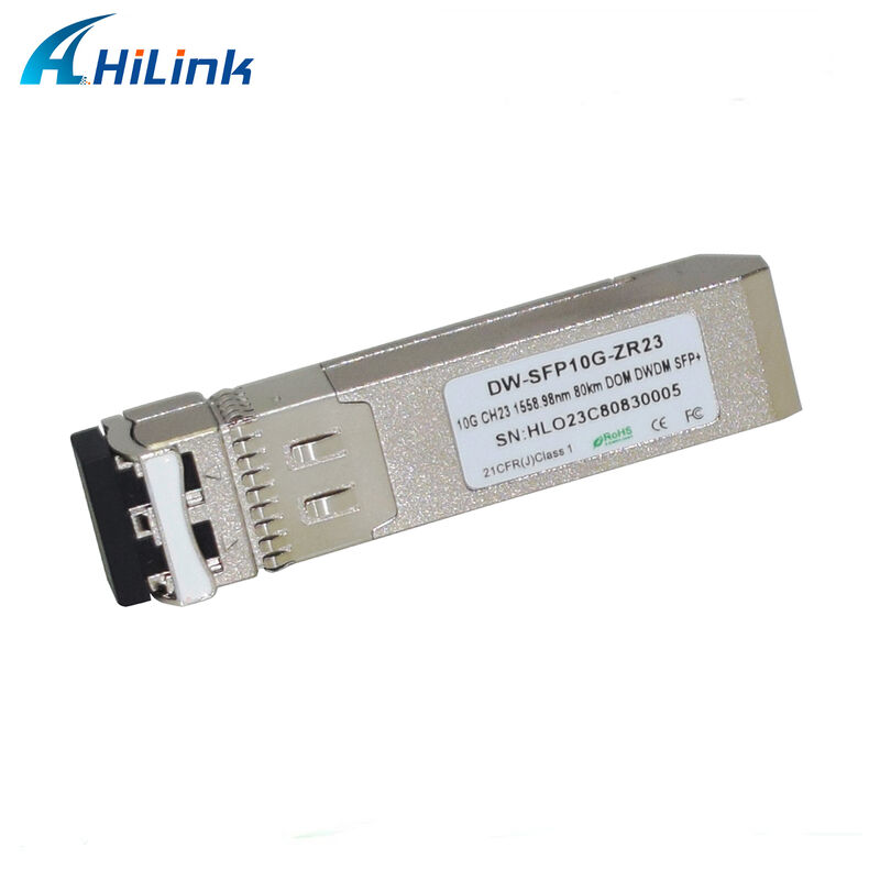 Module Transceiver Quang Hilink 10Gb SFP+ DWDM SFP 100GHZ CH17~61 Tùy chọn 80km Duplex LC Thương mại Công nghiệp
