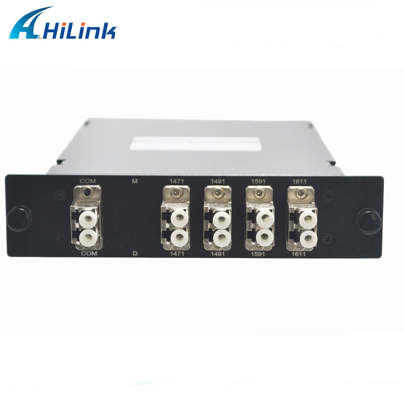 LGX Cassette CWDM MUX DEMUX 4 kênh 1470/1490/1590/1610nm Cáp kép CWDM Mux Demux