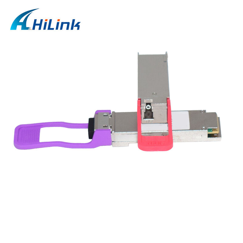 Hilink HL-QSFP28-100G-UD-20 100Gb/s 20km QSFP28 BIDI LR1 Optical Transceiver Module với Hot Pluggable LC Connector